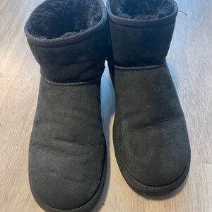 UGG Black Suede Boots